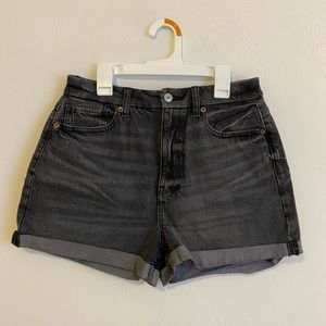 American Eagle Black Jean Shorts